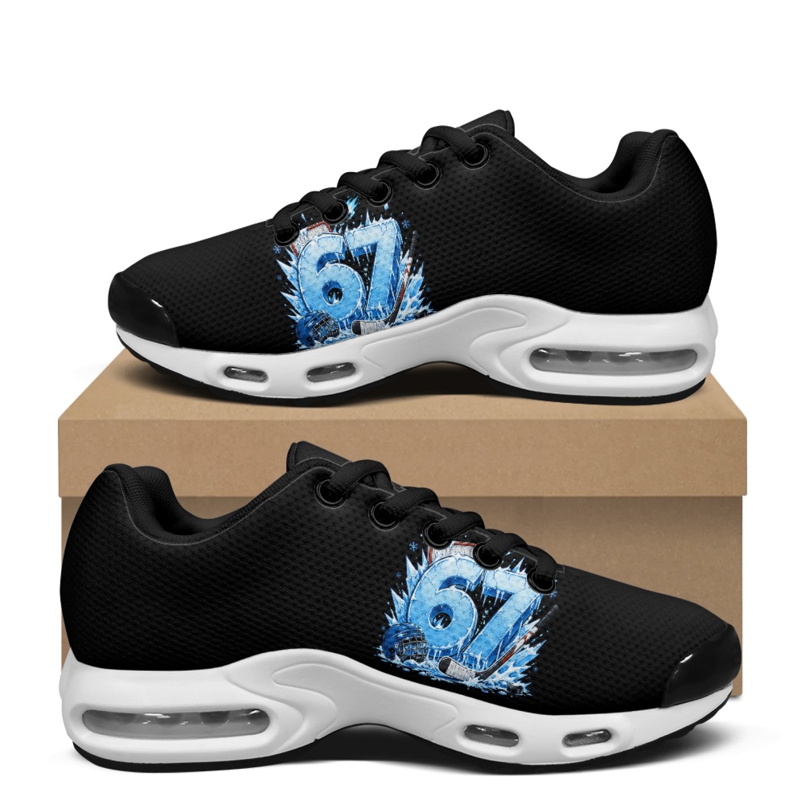 Air Cushion Jogger Shoes Men - PENSTROLL Air Cushion Mesh Jogger Atletische