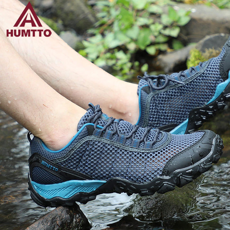 Reflective Night Running Shoes - Humtto Outdoor Wandelschoenen Heren Wandelschoenen Dames