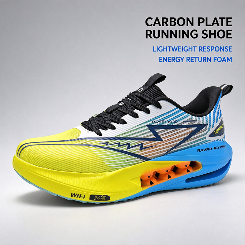 Carbon Plate Marathon Racing Shoes - Unisex hardloopschoenen met carbonplaat, lichtgewicht, ademend