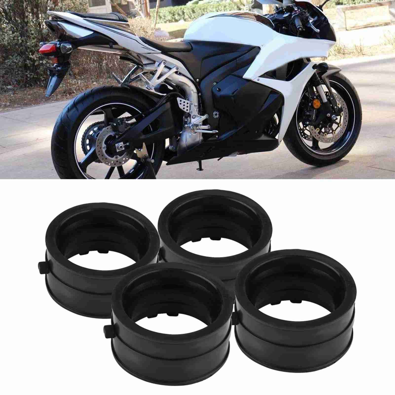 4 Stuks Zwart Plastic Motorfie - Boots recensie en prijs