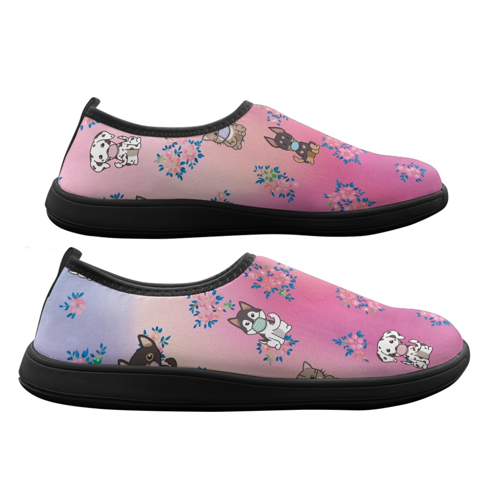 PENSTROLL Leuke hond met bloem - Wide Toe Box Running Sneakers recensie en prijs